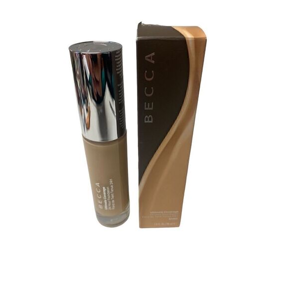 BECCA ULTIMATE COVERAGE 24 HOUR FOUNDATION in SAND 1oz NIB - Picture 1 of 3